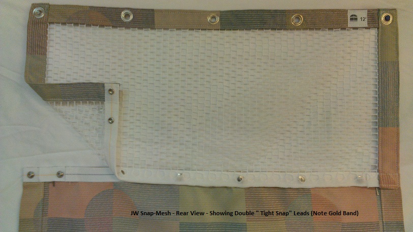 JW Snap Mesh Rear View